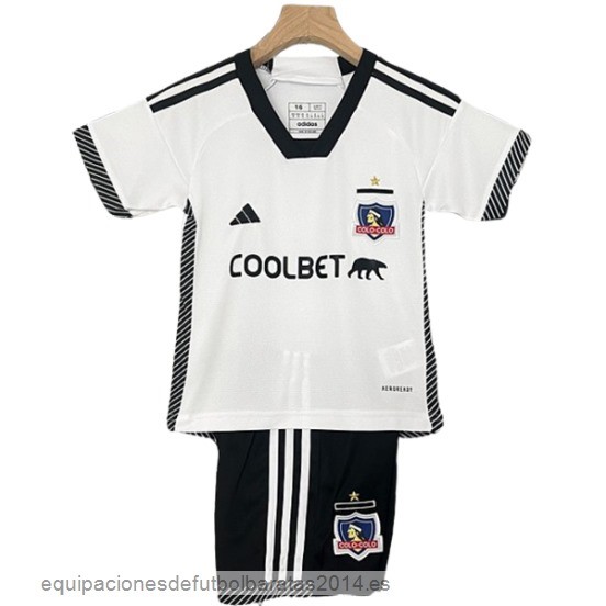 Nuevo 1ª Conjunto De Niños Colo Colo 24/25 Blanco Baratas